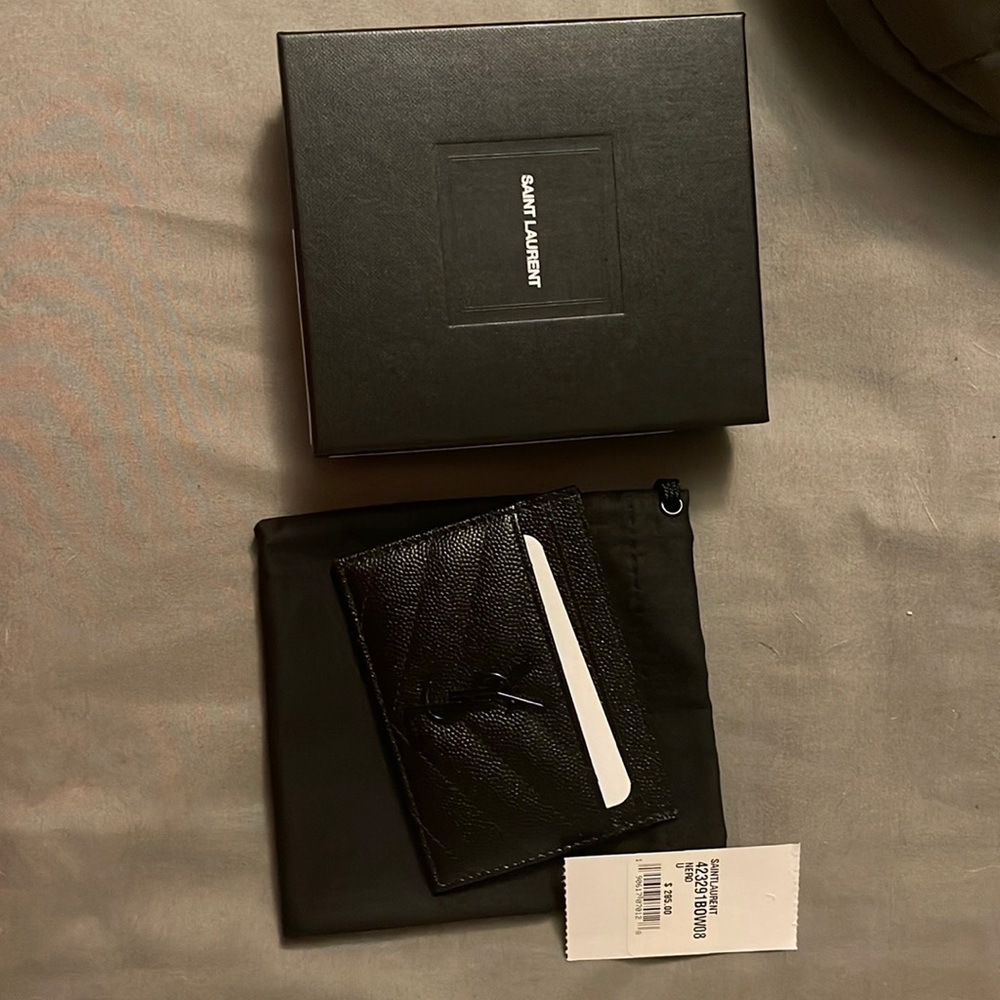 Ysl card case
